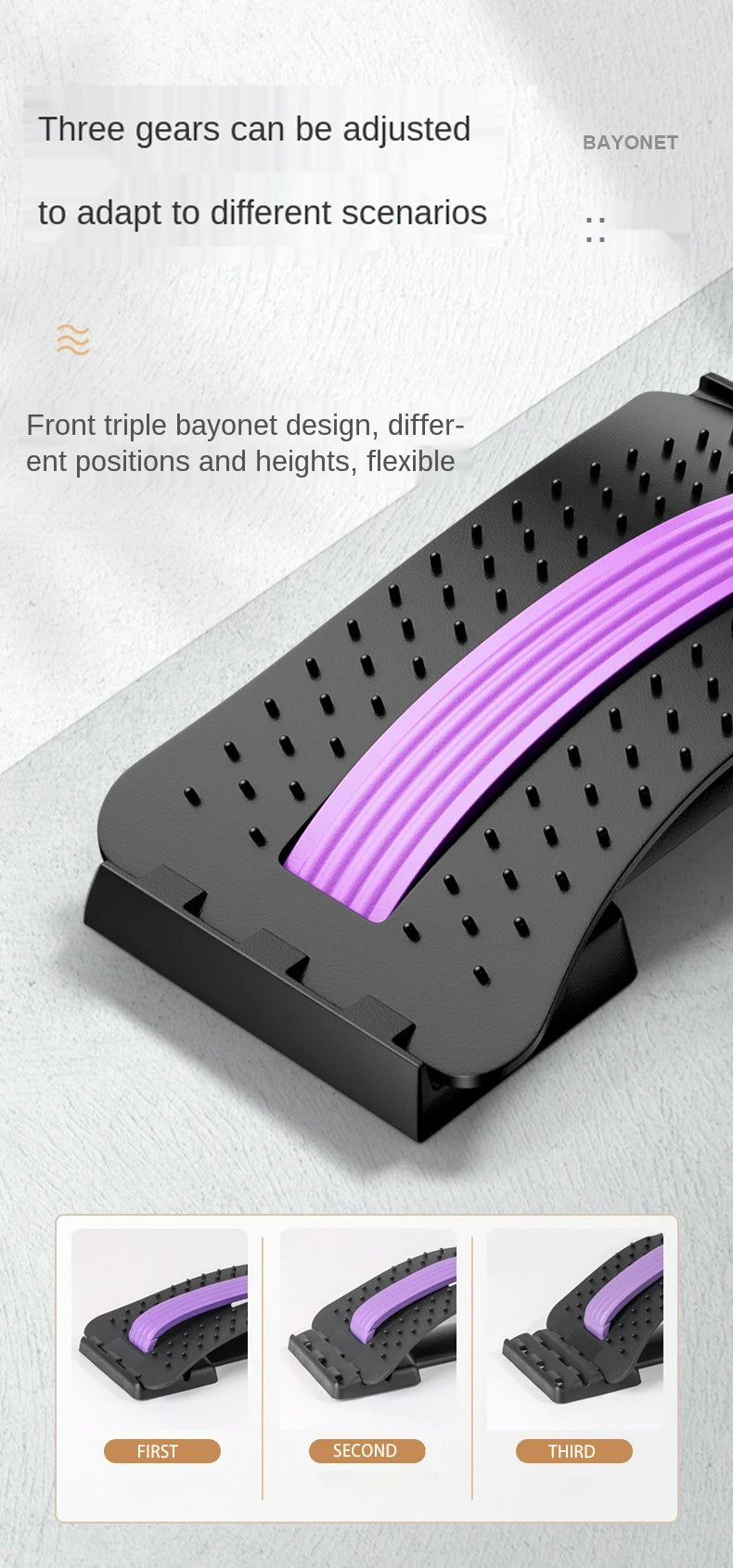 Lumbar Soothing Stretching Device