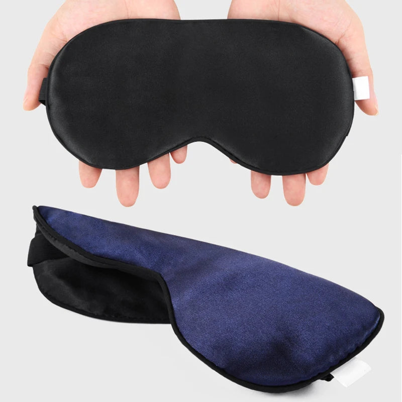 100% Mulberry Silk Sleep Mask – Soft Eye Cover
