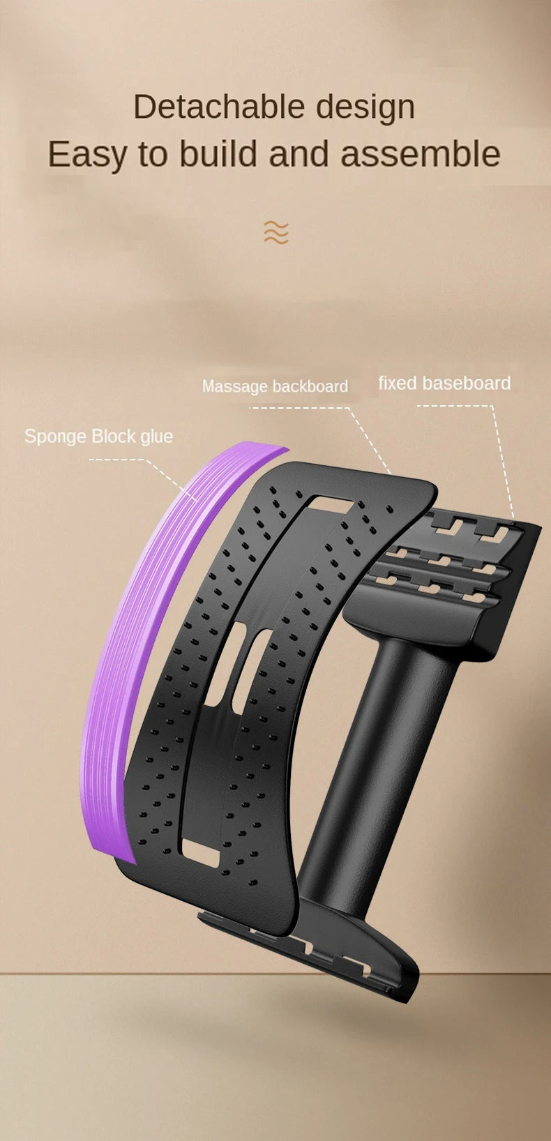 Lumbar Soothing Stretching Device