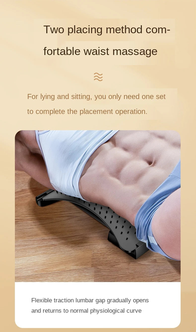 Lumbar Soothing Stretching Device