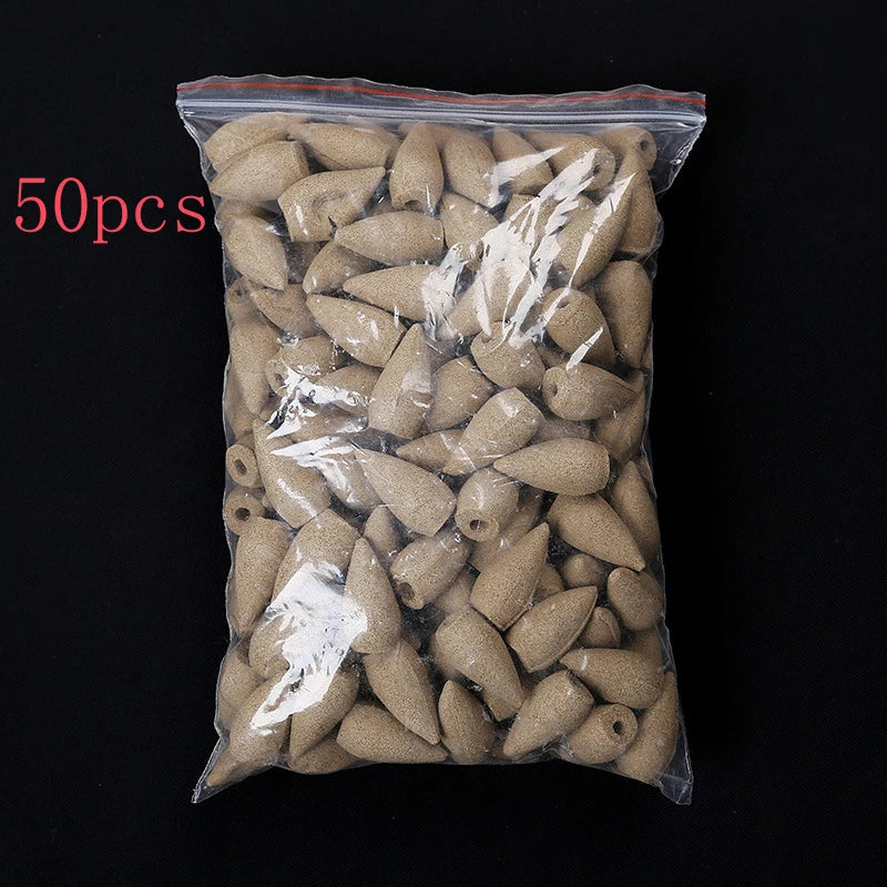 Mixed Backflow Incense Cones – Multi-Scented