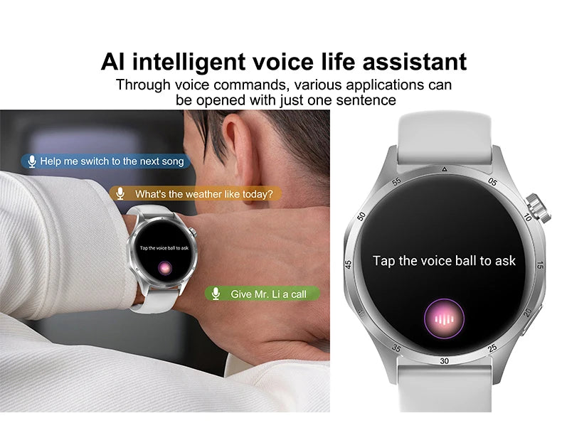 2025 Men’s AMOLED GPS Smartwatch