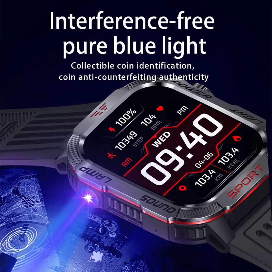 Military GPS Smartwatch for Men