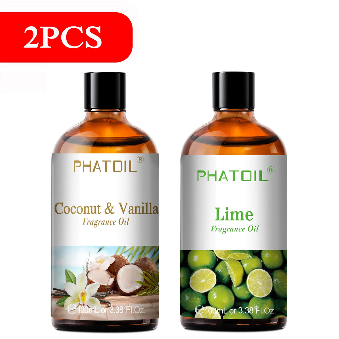 PHATOIL 100ml Aromatherapy Fragrance Oil – Multiple Scents