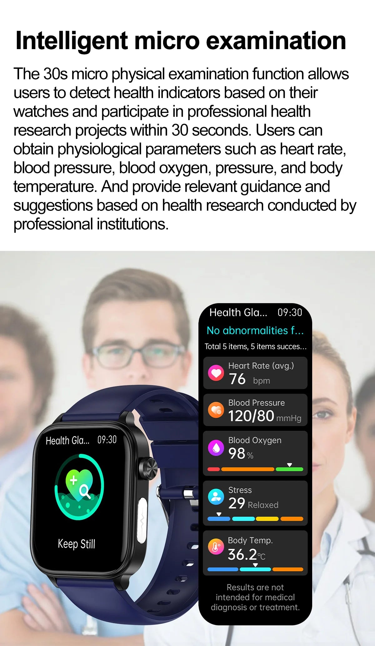 2025 ECG+PPG Health Smartwatch