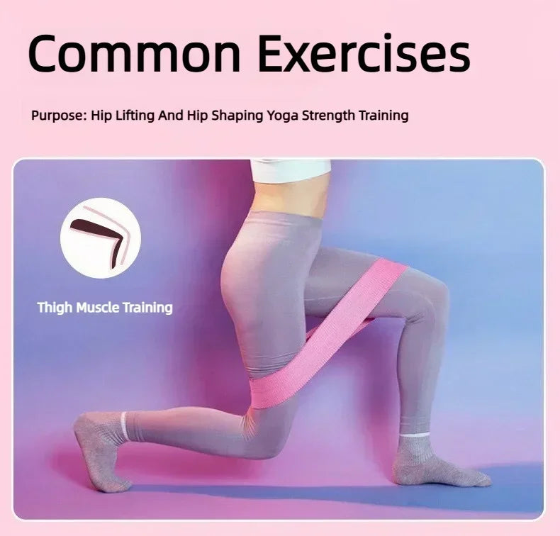 3pcs Fabric Resistance Booty Bands Set