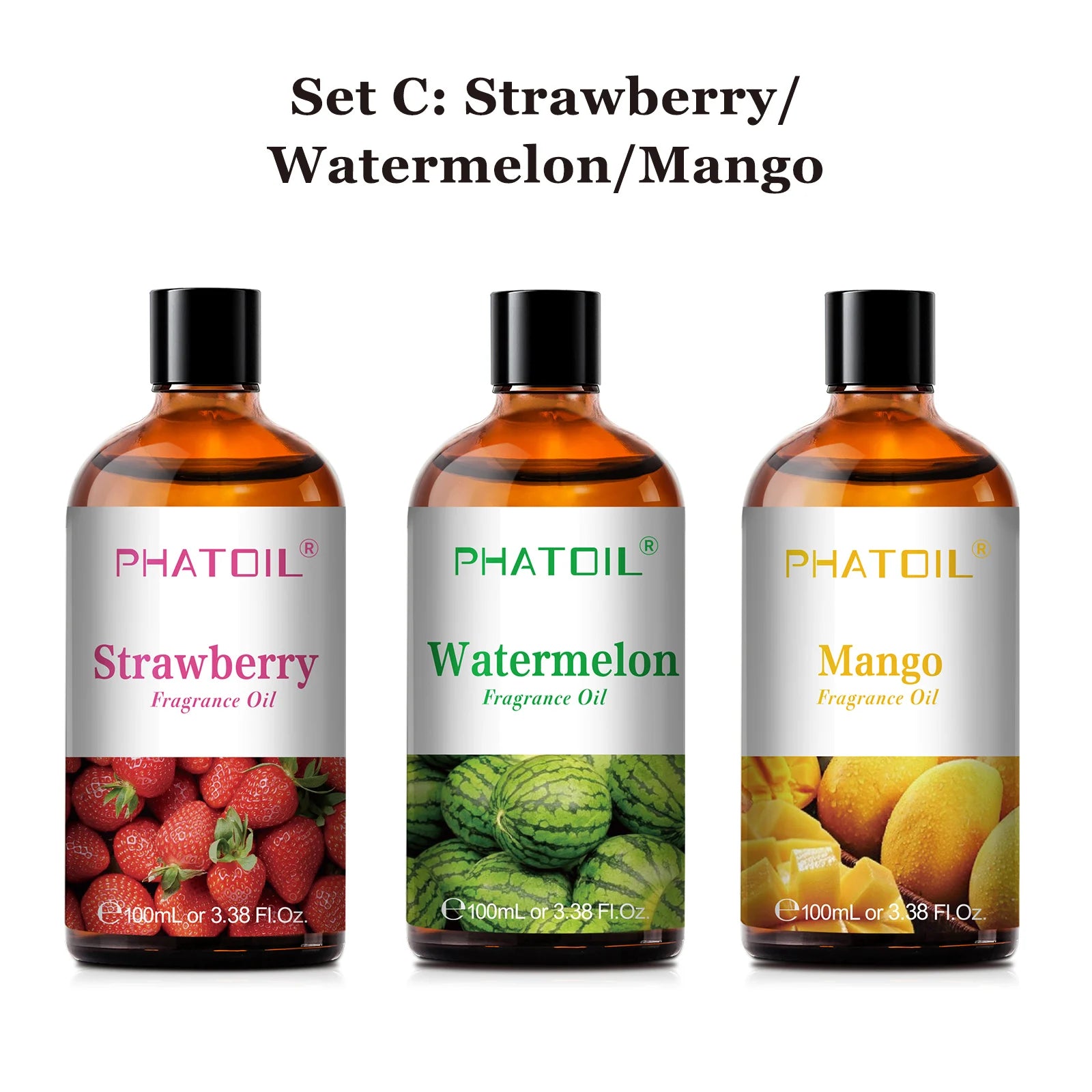 PHATOIL 100ml Aromatherapy Fragrance Oil – Multiple Scents