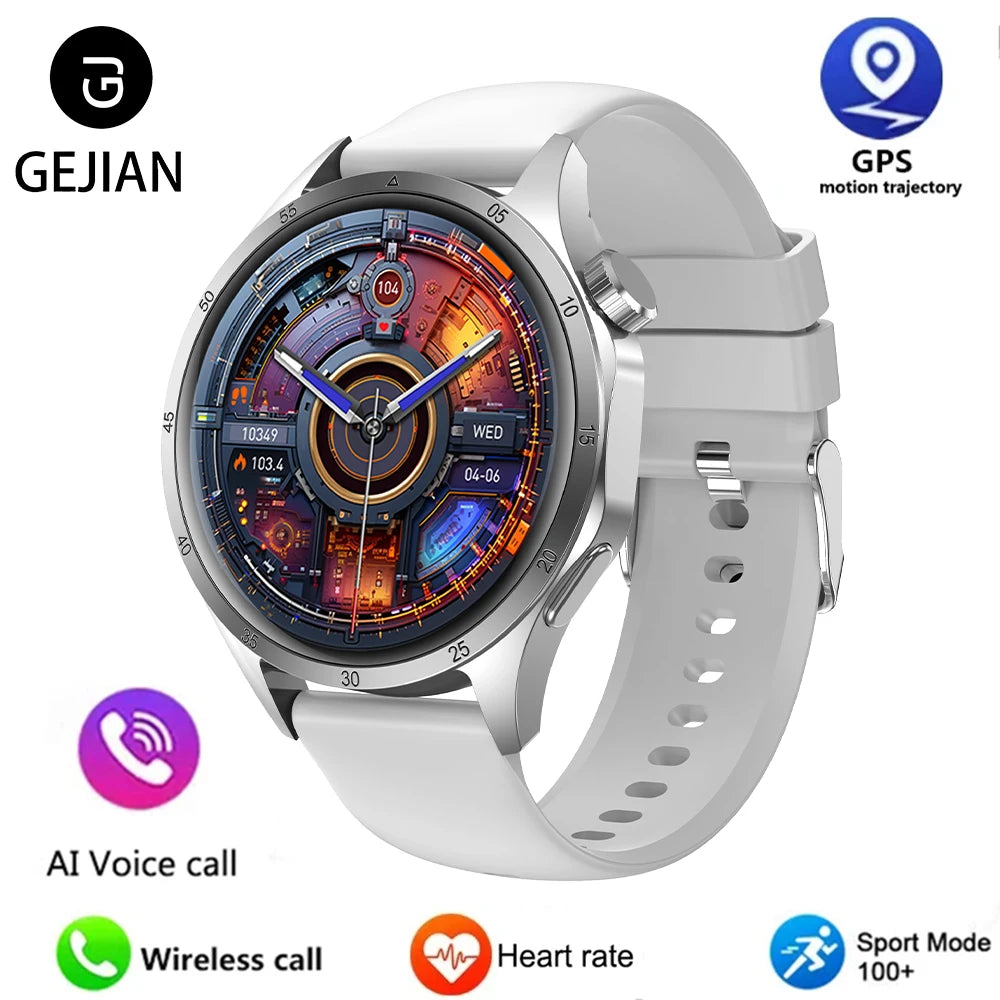 2025 Men’s AMOLED GPS Smartwatch
