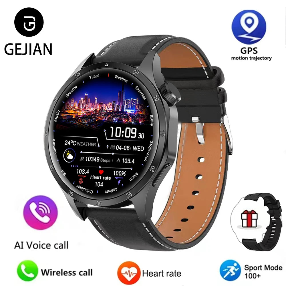 2025 Men’s AMOLED GPS Smartwatch