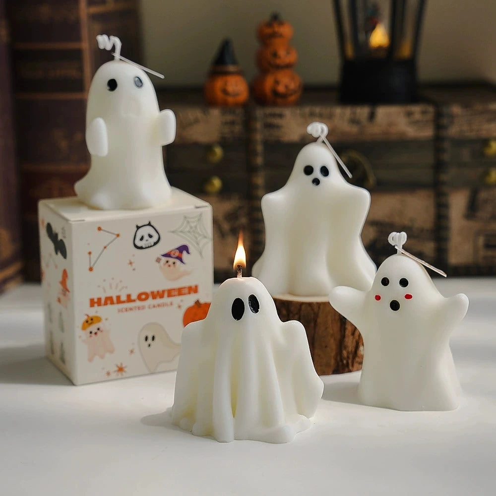 Halloween Ghost Aromatherapy Candle – 1pc