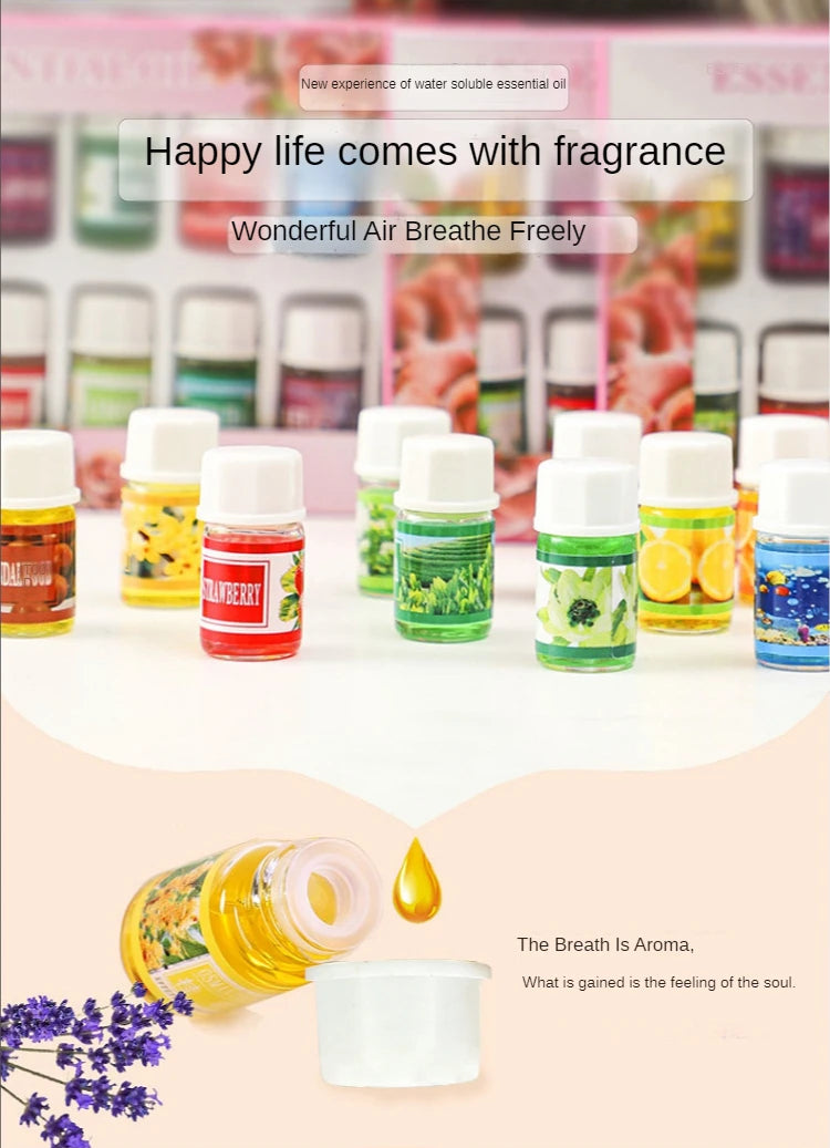 12pcs 3ml Natural Plant Essential Oil Set