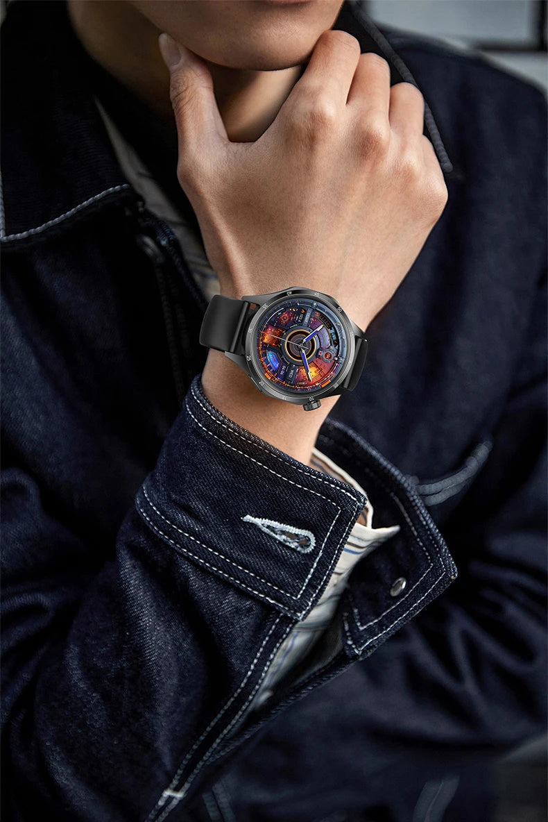 2025 Men’s AMOLED GPS Smartwatch