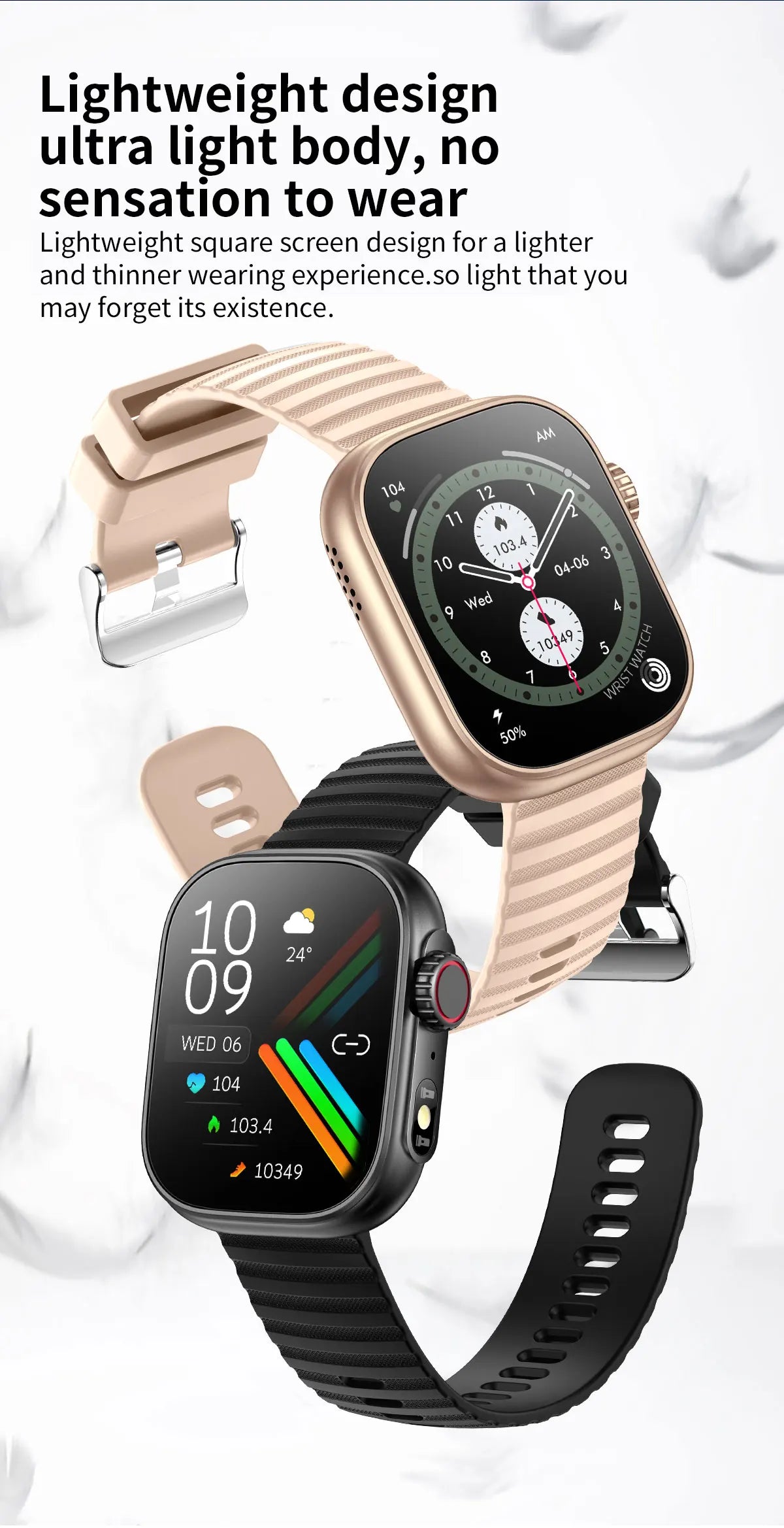 2025 Waterproof Sports Smartwatch
