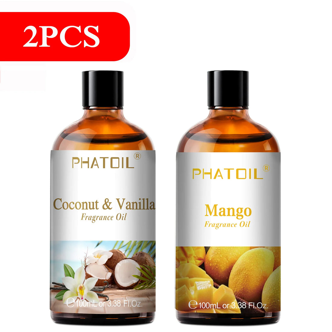 PHATOIL 100ml Aromatherapy Fragrance Oil – Multiple Scents