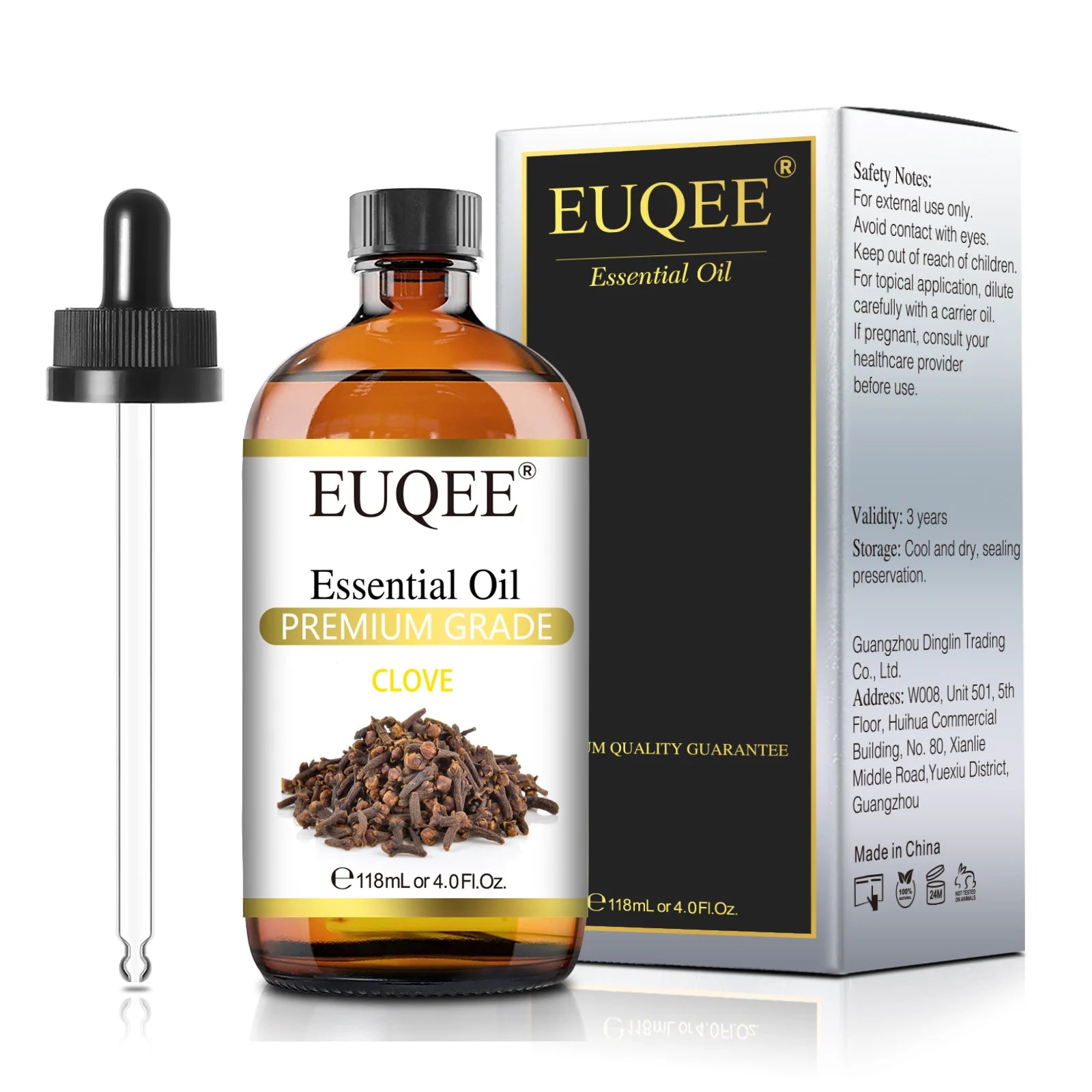 EUQEE 4oz Essential Oil for Aromatherapy & DIY