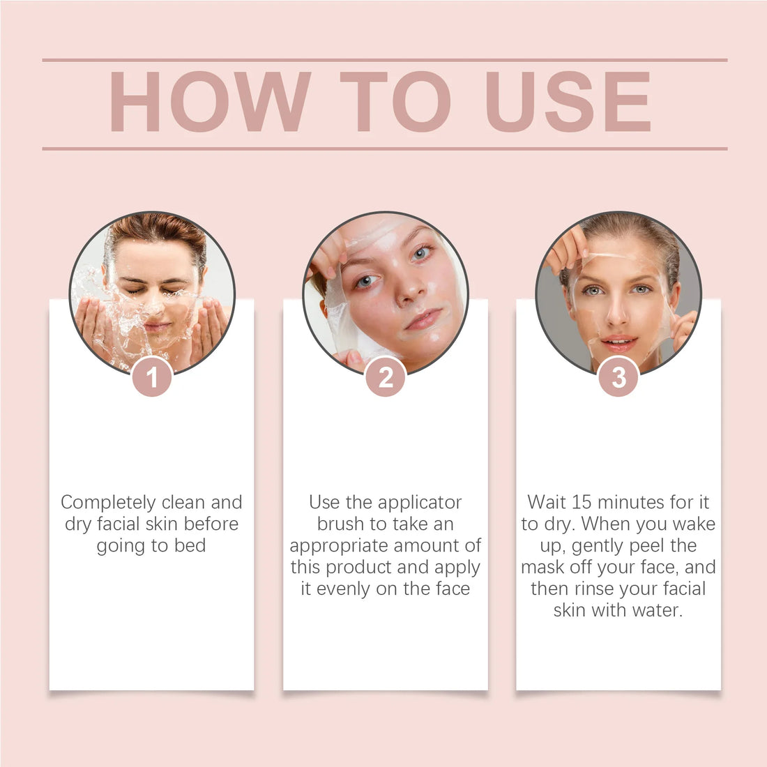 Collagen Overnight Peel-Off Mask Set