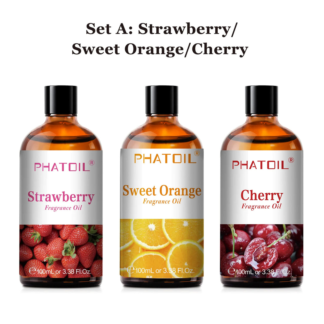 PHATOIL 100ml Aromatherapy Fragrance Oil – Multiple Scents