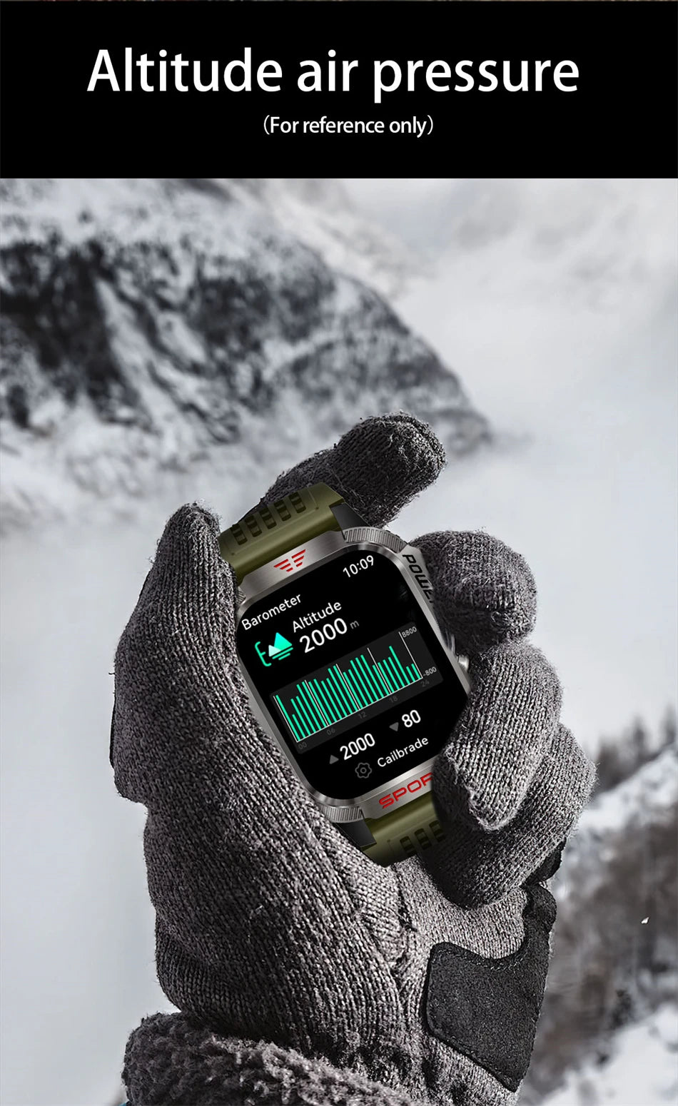 Military GPS Smartwatch for Men