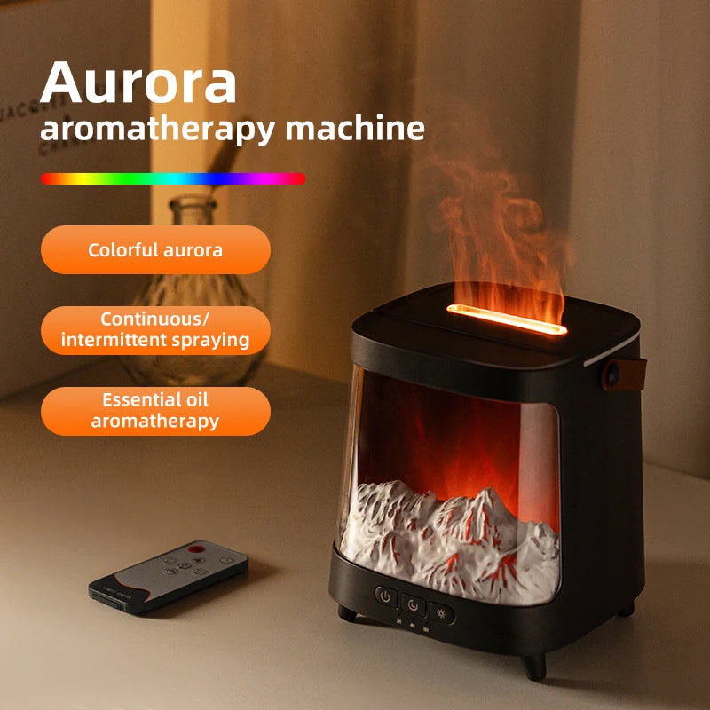 Aurora 200ml Ultrasonic Aroma Diffuser & Humidifier