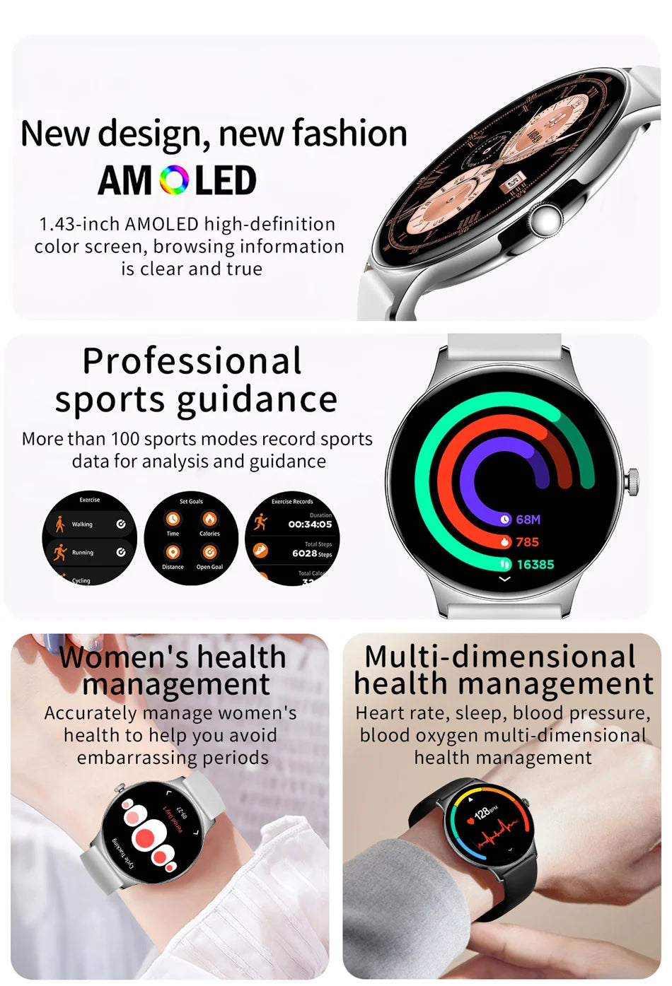 Huawei Ultra Slim AMOLED Smartwatch