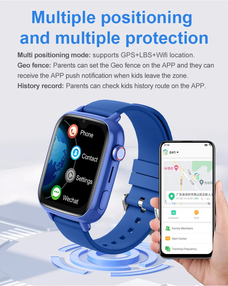 4G Kids GPS Smartwatch