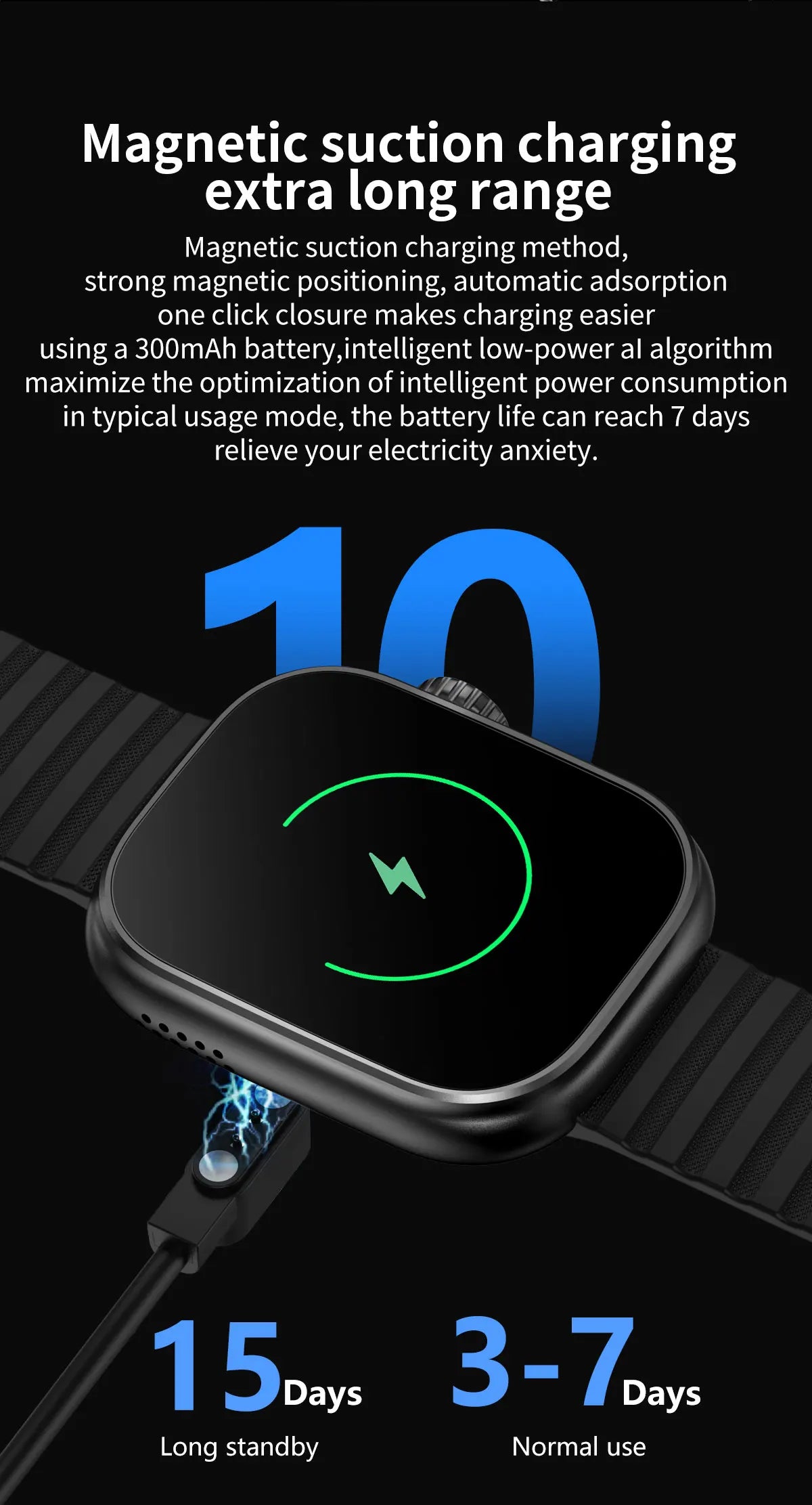 2025 Waterproof Sports Smartwatch