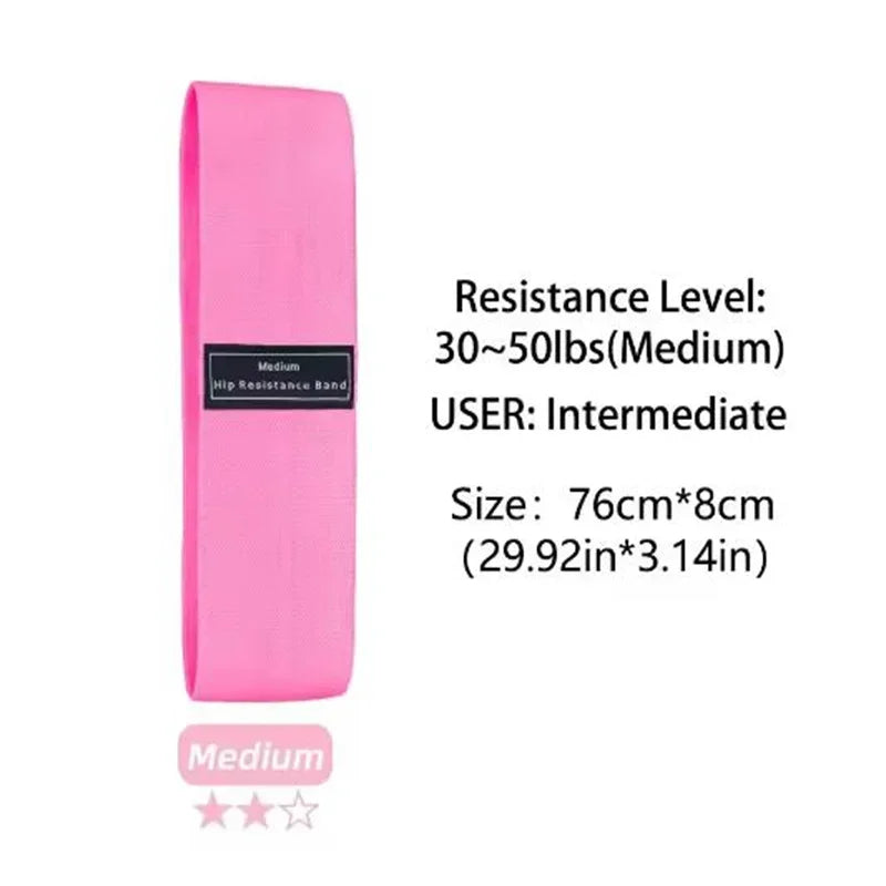 3pcs Fabric Resistance Booty Bands Set