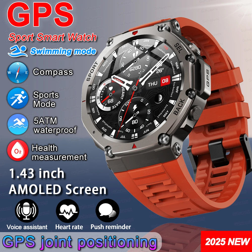T-Rex 3 Ultra GPS Smartwatch 2025