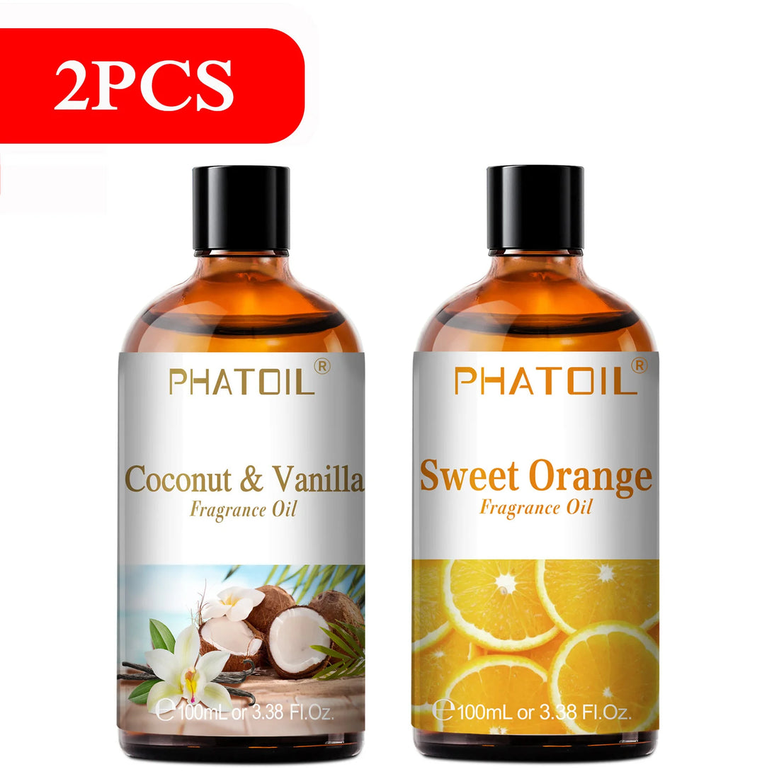 PHATOIL 100ml Aromatherapy Fragrance Oil – Multiple Scents