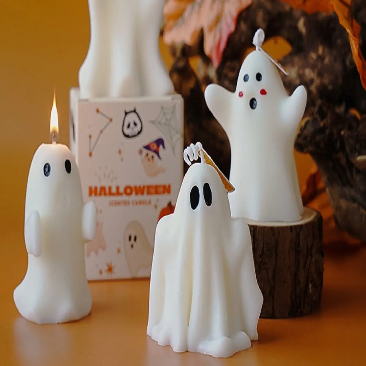 Halloween Ghost Aromatherapy Candle – 1pc