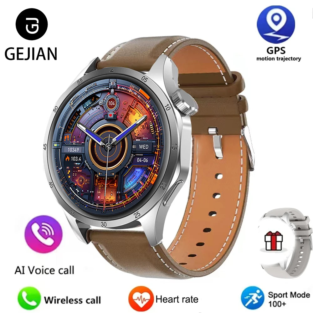 2025 Men’s AMOLED GPS Smartwatch