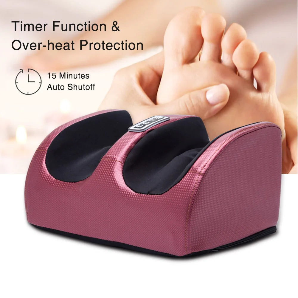 Electric Shiatsu Foot Massager with Heat Therapy
