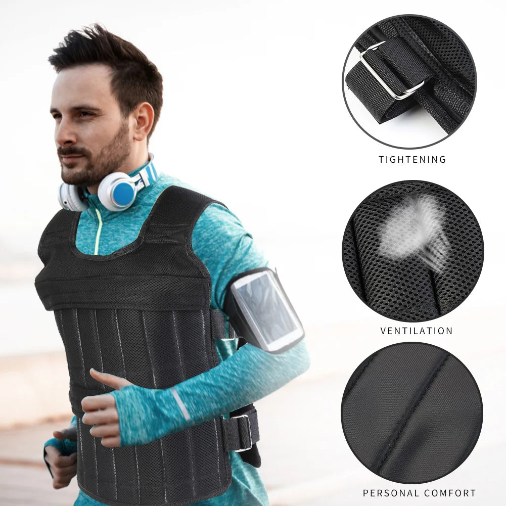 Adjustable Weight Training Vest
