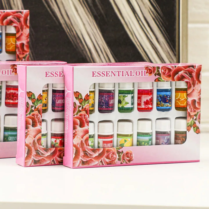 12pcs 3ml Natural Plant Essential Oil Set