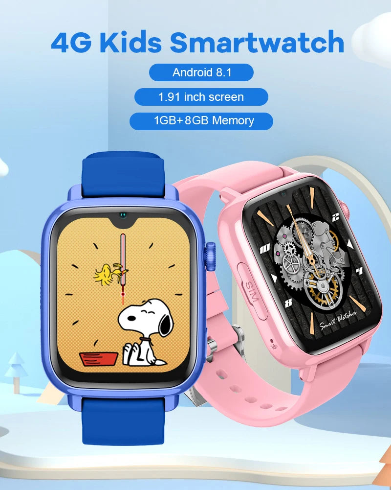 4G Kids GPS Smartwatch