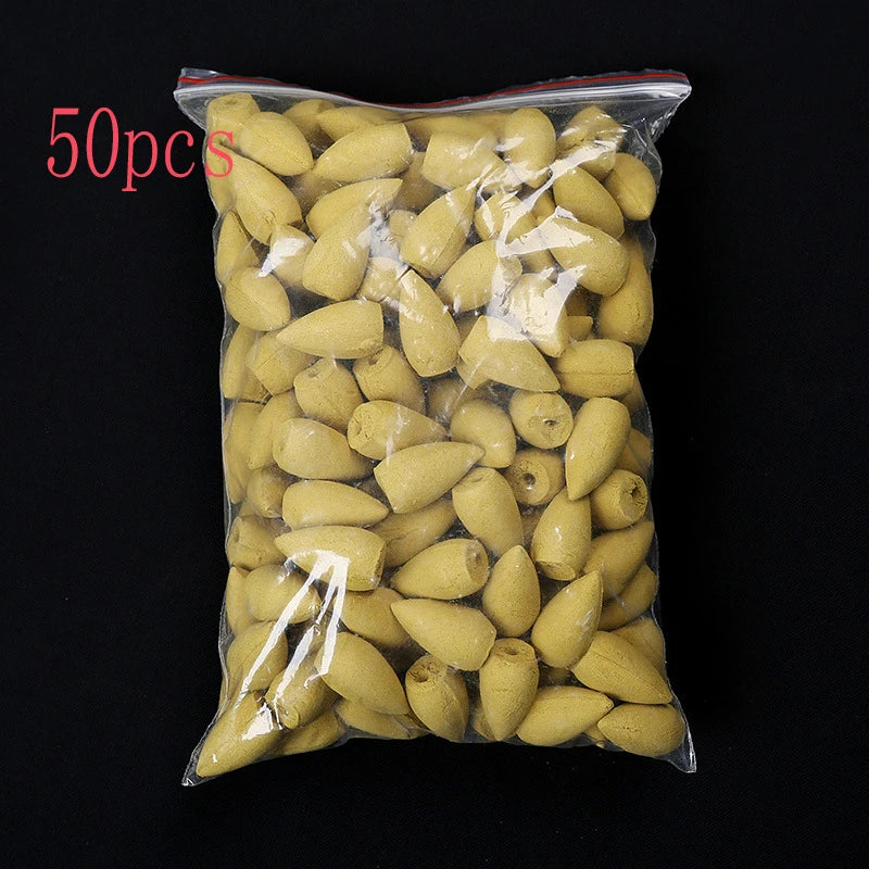 Mixed Backflow Incense Cones – Multi-Scented