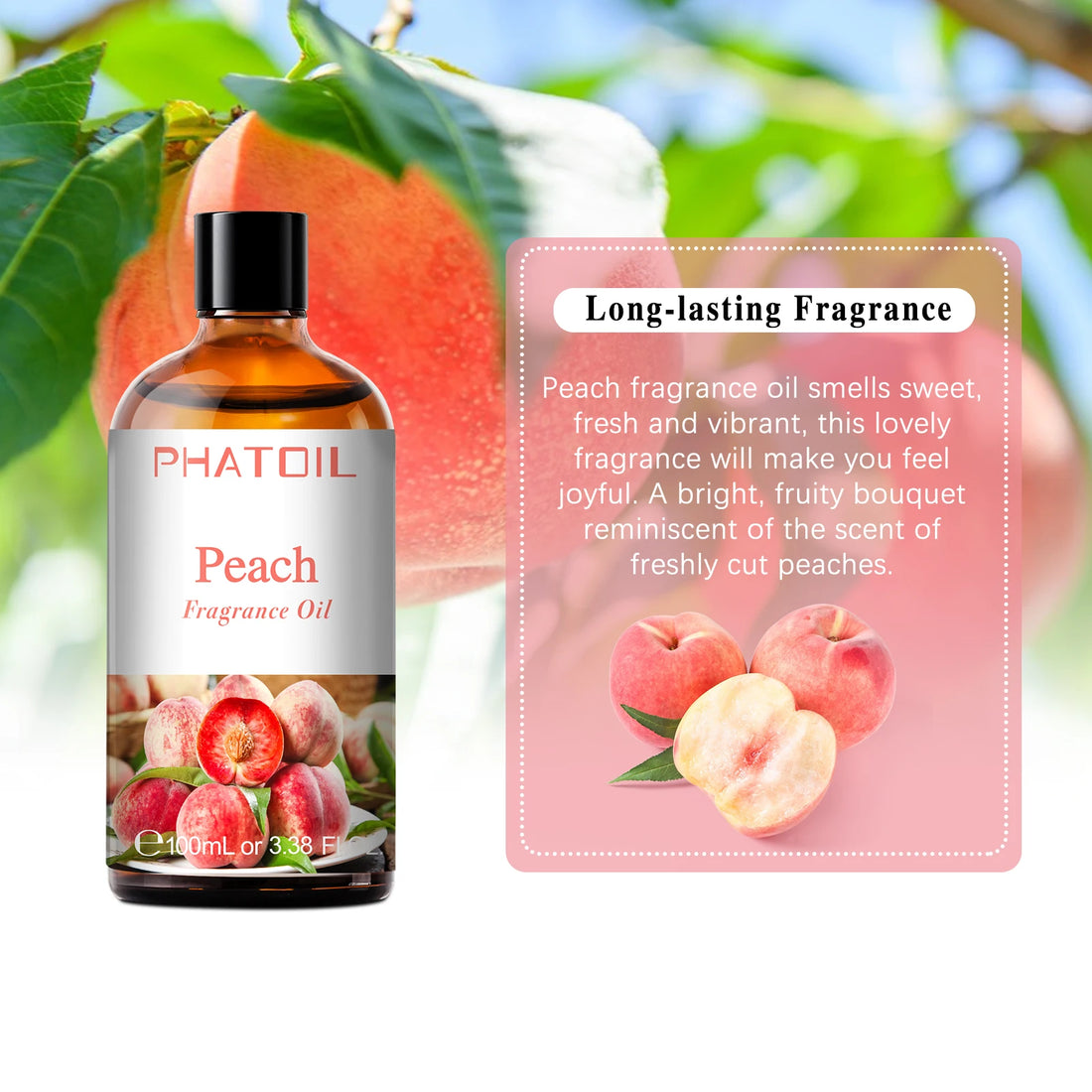 PHATOIL 100ml Aromatherapy Fragrance Oil – Multiple Scents