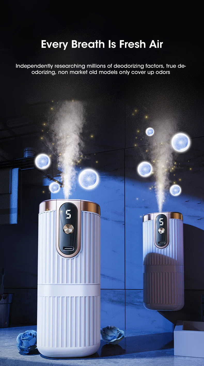 Mini Intelligent Essential Oil Diffuser – USB Rechargeable