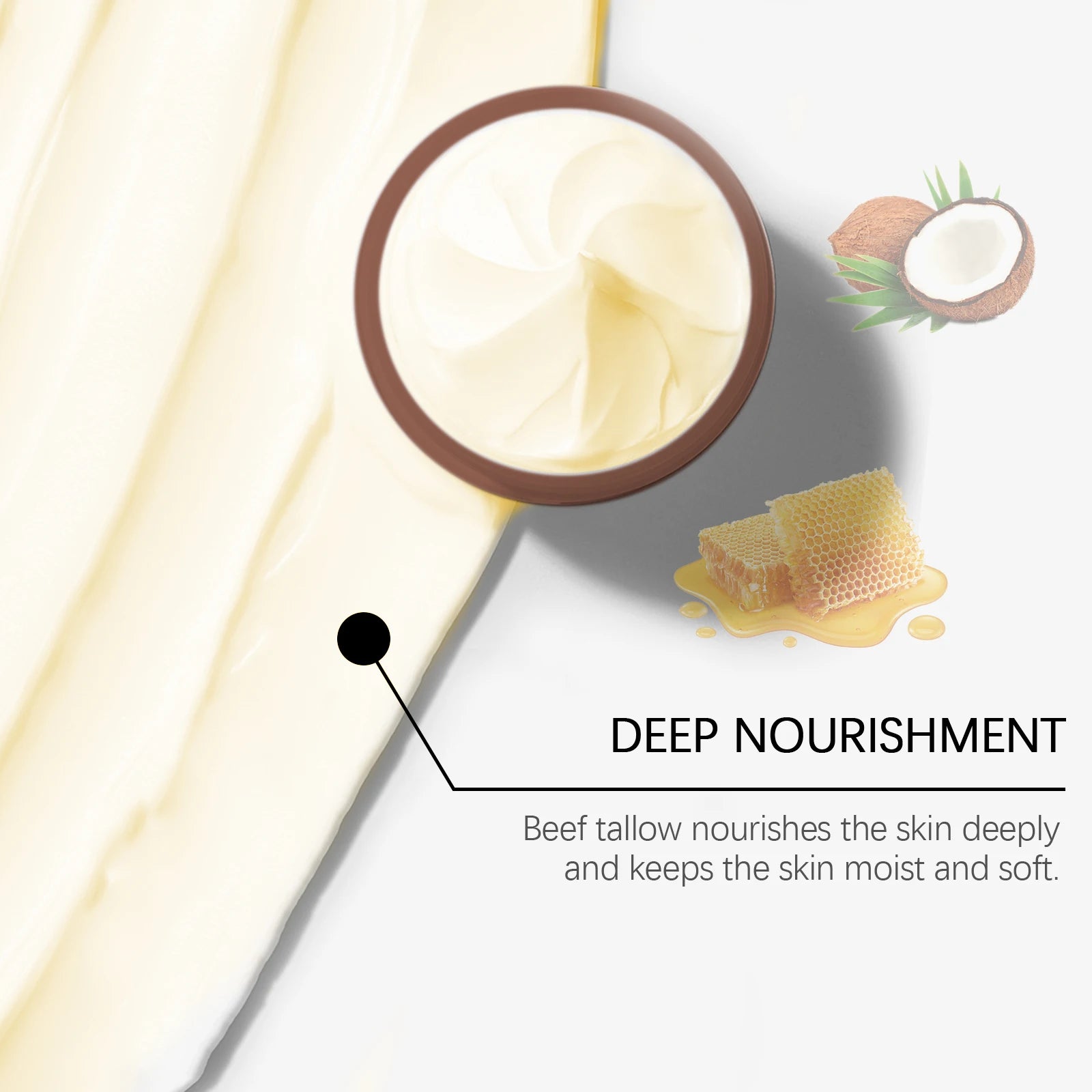 Beef Tallow Moisturizing Face Cream