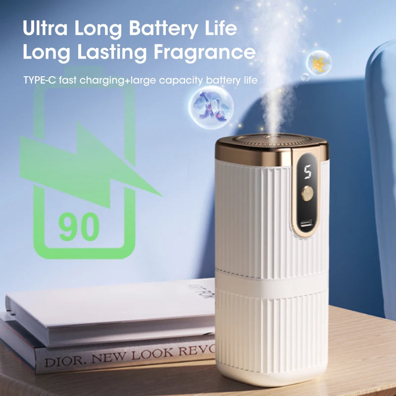 Mini Intelligent Essential Oil Diffuser – USB Rechargeable