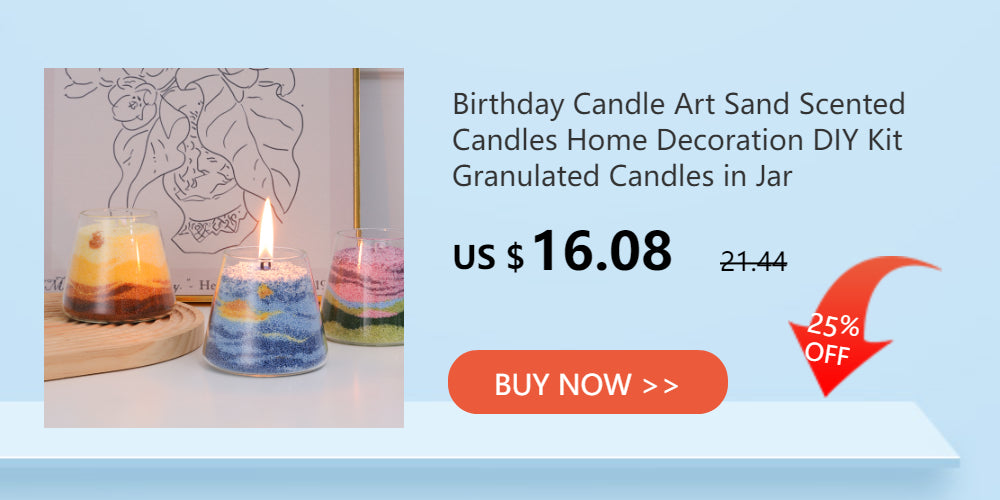 Crystal Glass Jar Scented Candles – Coconut Wax