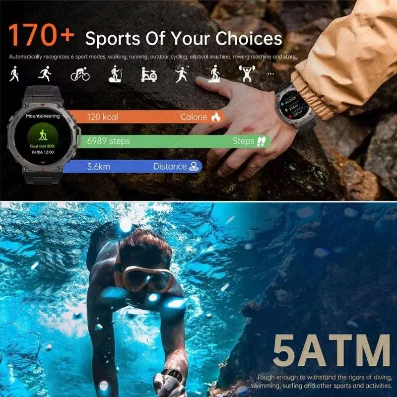 T-Rex 3 Ultra GPS Smartwatch 2025