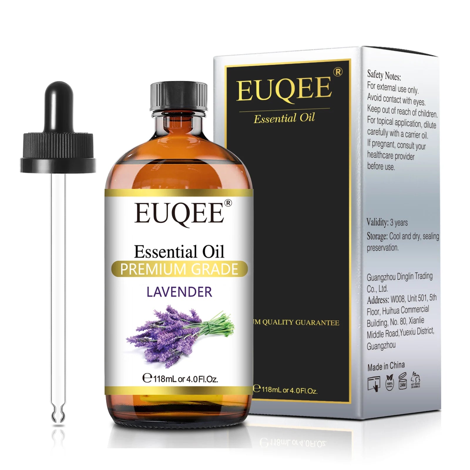 EUQEE 4oz Essential Oil for Aromatherapy & DIY