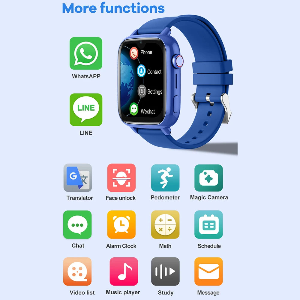 4G Kids GPS Smartwatch