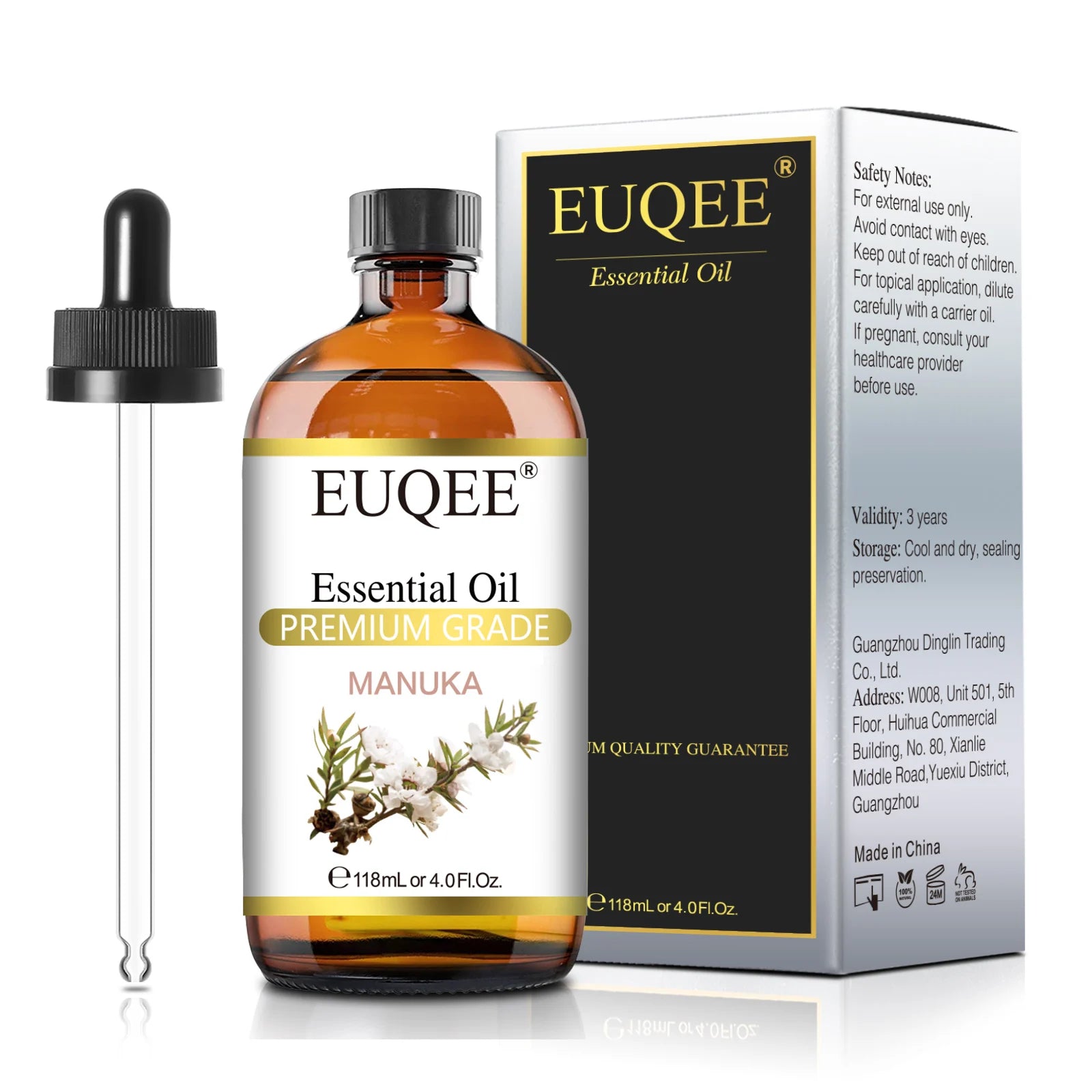 EUQEE 4oz Essential Oil for Aromatherapy & DIY