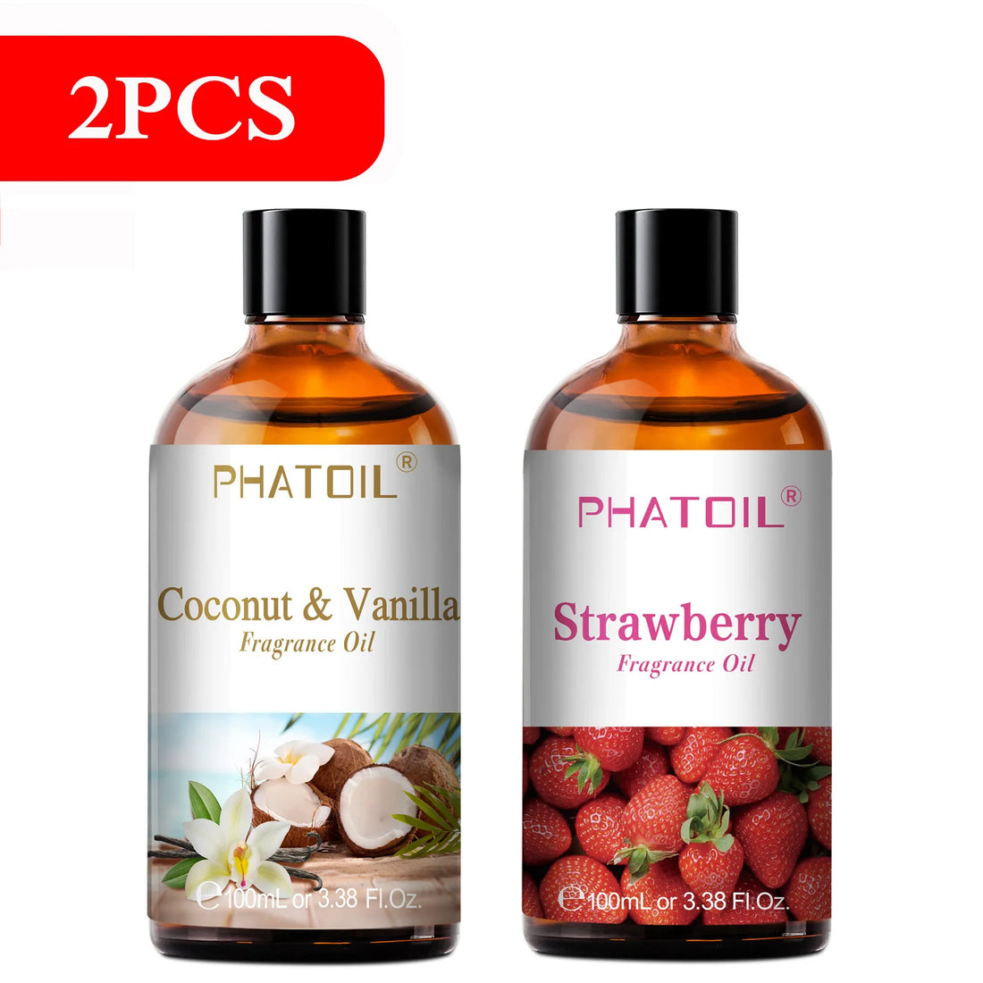 PHATOIL 100ml Aromatherapy Fragrance Oil – Multiple Scents