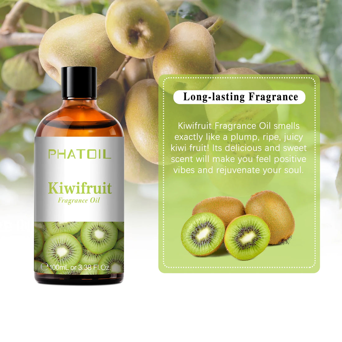 PHATOIL 100ml Aromatherapy Fragrance Oil – Multiple Scents