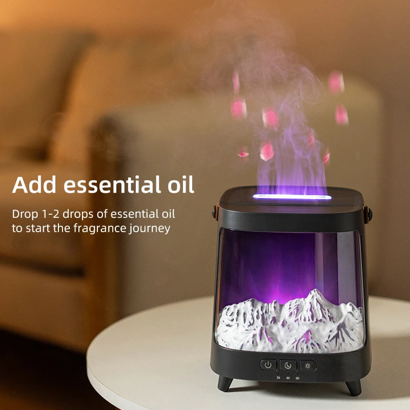 Aurora 200ml Ultrasonic Aroma Diffuser & Humidifier