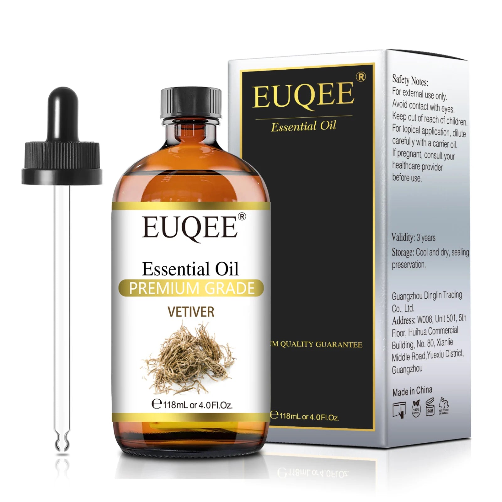 EUQEE 4oz Essential Oil for Aromatherapy & DIY