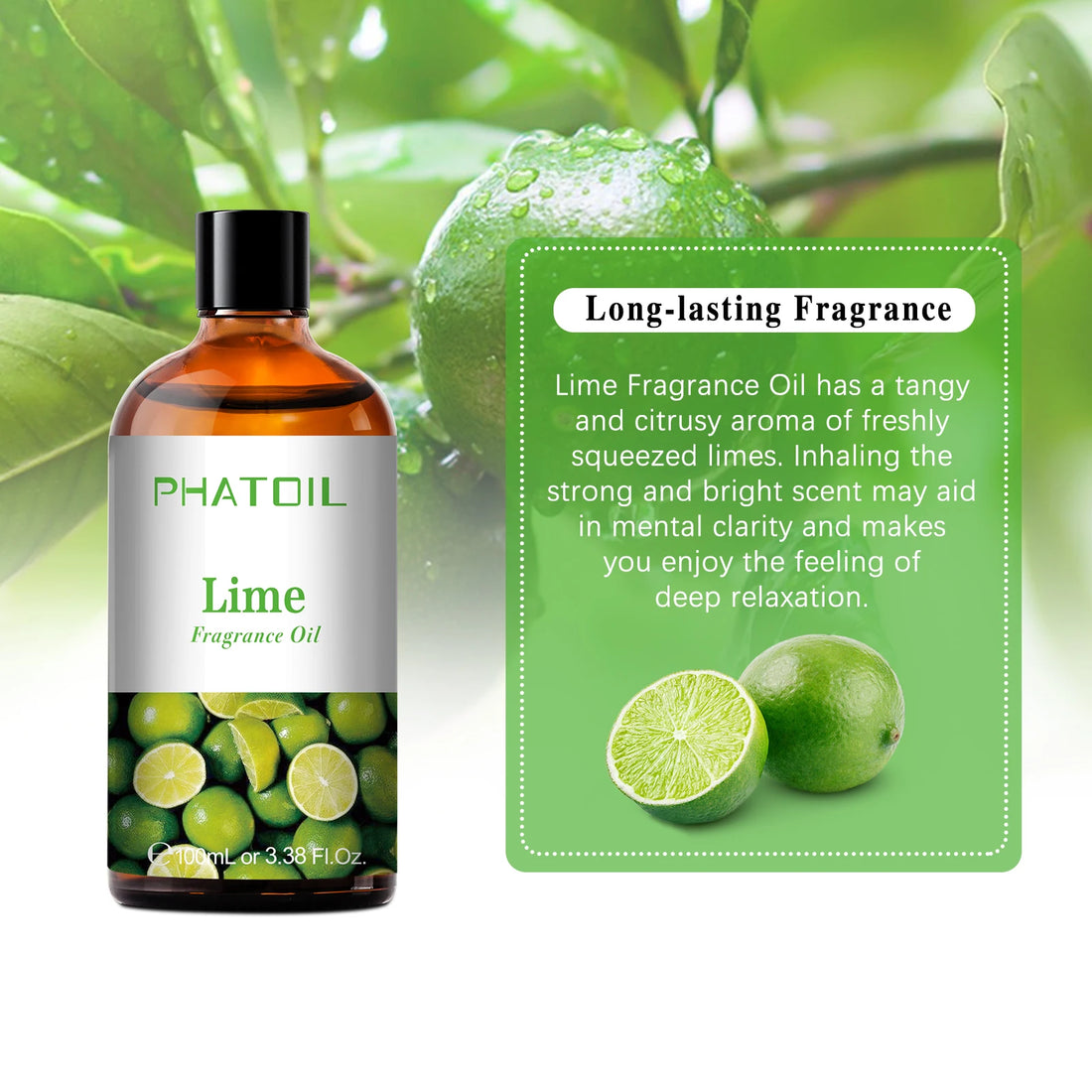 PHATOIL 100ml Aromatherapy Fragrance Oil – Multiple Scents